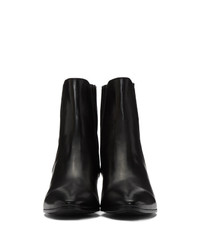 Saint Laurent Black Studded West Boots