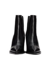 Saint Laurent Black Theo Boots