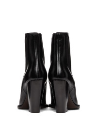 Saint Laurent Black Theo Boots