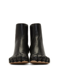 MM6 MAISON MARGIELA Black Toe Feature Boots