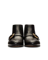 Gucci Black Worsh Boots