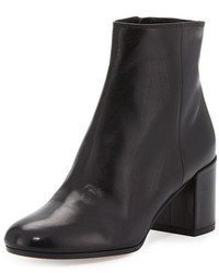 Vince Blakely Leather Ankle Boot Black