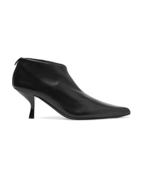 The Row Bourgeoise Leather Ankle Boots