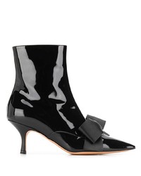 Rochas Bow Detail Ankle Boots