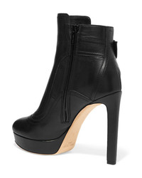 Jimmy Choo Britney Leather Ankle Boots