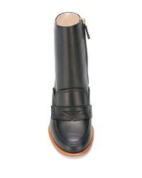 Loewe Brogue Detail Ankle Boots