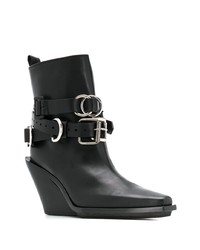 Ann Demeulemeester Buckled Ankle Boots