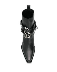Ann Demeulemeester Buckled Ankle Boots