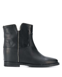 Via Roma 15 Chain Trim Ankle Boots