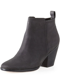 Cole Haan Chesney Leather Ankle Bootie Black