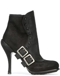 Christian Dior Vintage Buckled Booties
