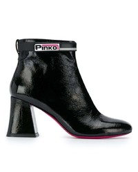 Pinko Chunky Heel Ankle Boots