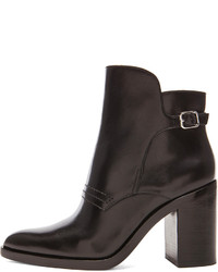Alexander Wang Clarice Leather Ankle Booties