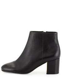 Tory Burch Cleveland Leather Ankle Boot Black