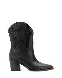 Pinko Cowgirl Ankle Boots