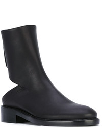 Ann Demeulemeester Cut Out Ankle Boots