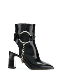 Ssheena Cut Out Heel Ankle Boots