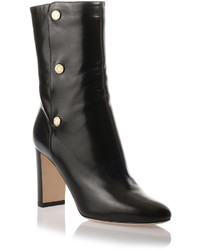 Jimmy Choo Dayno Black Nappa Leather Ankle Boot