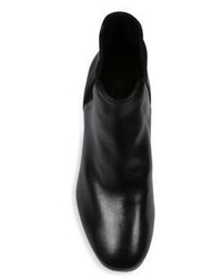 Diane von Furstenberg Deblin Leather Block Heel Booties