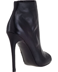 Steve Madden Dianna Ankle Bootie Black Leather