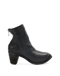 Guidi Distressed Heel Boots