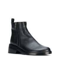 Ann Demeulemeester Double Sided Zip Ankle Boots