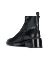 Ann Demeulemeester Double Sided Zip Ankle Boots