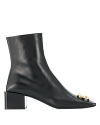 Balenciaga Double Square Bb Ankle Boots