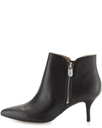 Adrienne Vittadini Double Zip Pointed Toe Bootie