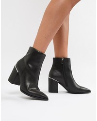 ASOS DESIGN Ebele Pointed Ankle Boots