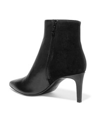 Rag & Bone Ed Leather And Suede Ankle Boots