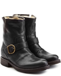 Fiorentini+Baker Fiorentini Baker Fur Lined Leather Ankle Boots