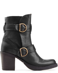Fiorentini+Baker Fiorentini Baker Leather Ankle Boots With Buckled Straps