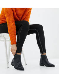 New Look Wide Fit Flat Ankle Boot