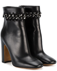 Valentino Garavani Woven Chain Detail Ankle Boots