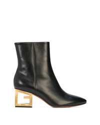 Givenchy Gold G Heel Boots