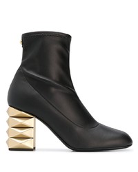 Giuseppe Zanotti Gold Tone Heel Boots
