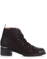 Alexa Wagner Harley Leather Ankle Boots