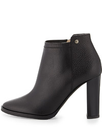 Jimmy Choo Hart Grained Leather Ankle Boot Black