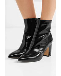 Sam Edelman Hilty Patent Leather Ankle Boots