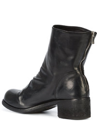 Officine Creative Hubble Creased Ankle Boots
