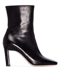 Wandler Isa 85mm Two Tone Ankle Boots
