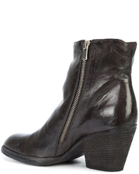 Officine Creative Jacqueline Creased Ankle Boots