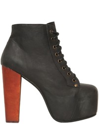 Jeffrey Campbell 120mm Lita Leather Ankle Boots