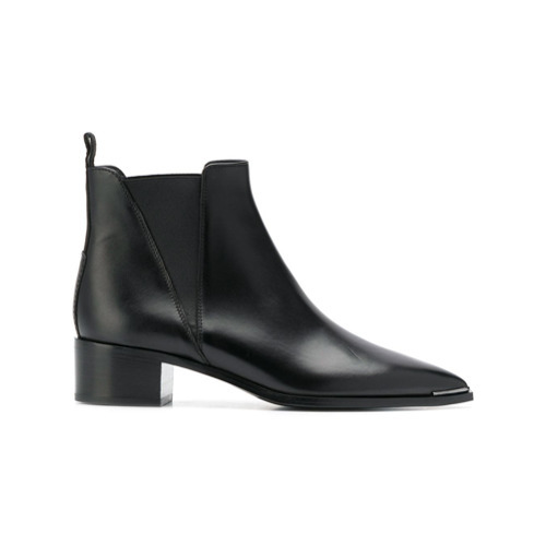 Acne Studios Jensen Leather Chelsea Boots, $324 | farfetch.com | Lookastic