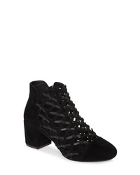 CECELIA NEW YORK Laser Cut Knotted Bootie