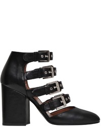 Laurence Dacade 90mm Maja Buckles Leather Ankle Boots