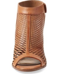 Vince Camuto Lavette Perforated Peep Toe Bootie