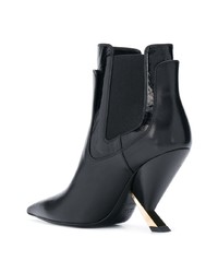 Casadei Layered Ankle Boots