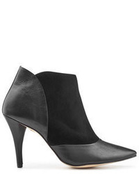 Repetto Leather And Suede Ankle Boots